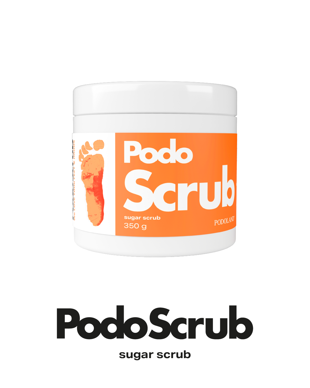 PodoScrub - Sugar scrub 350 g