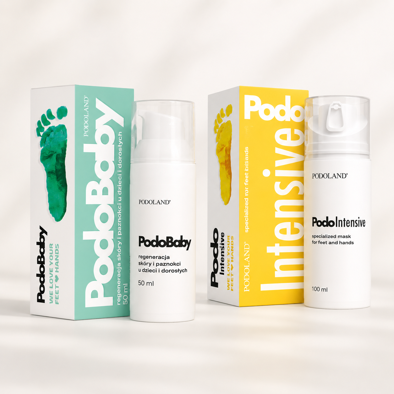 Summer Rescue Duo bundle – Podobaby + Podointensive for Nails, Dry Skin & After-Sun Comfort