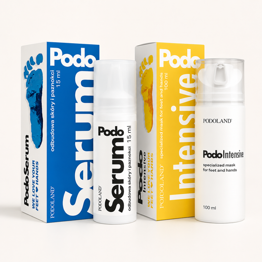 Holiday Nail & Foot Recovery Duo Bundle – Podoserum + Podointensive for Nails & Dry Feet