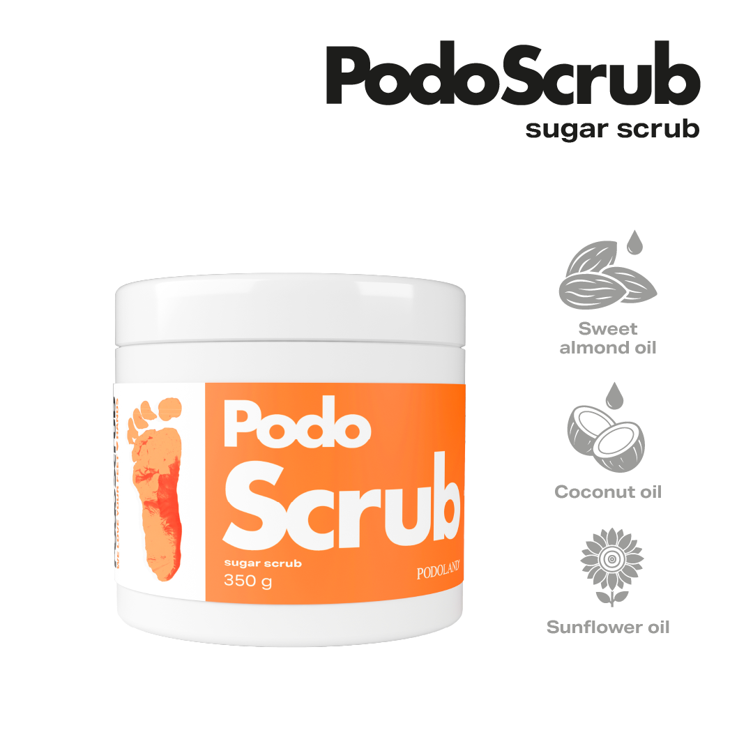 PodoScrub - Sugar scrub  350 g